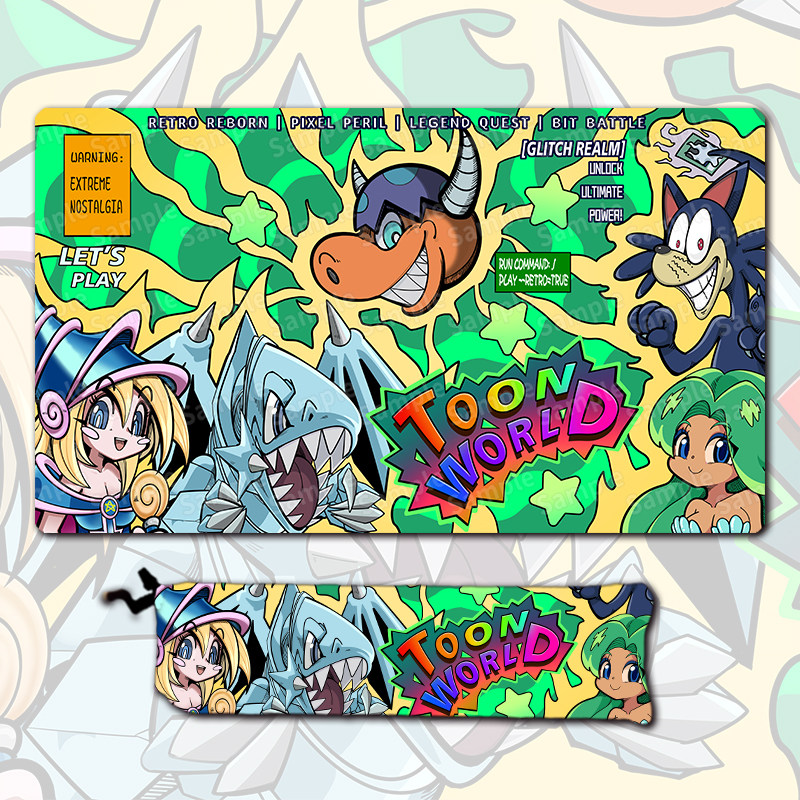 Door Mat Blank - Yu-Gi-Oh! 600x350mm Toon Dark Magician Girl