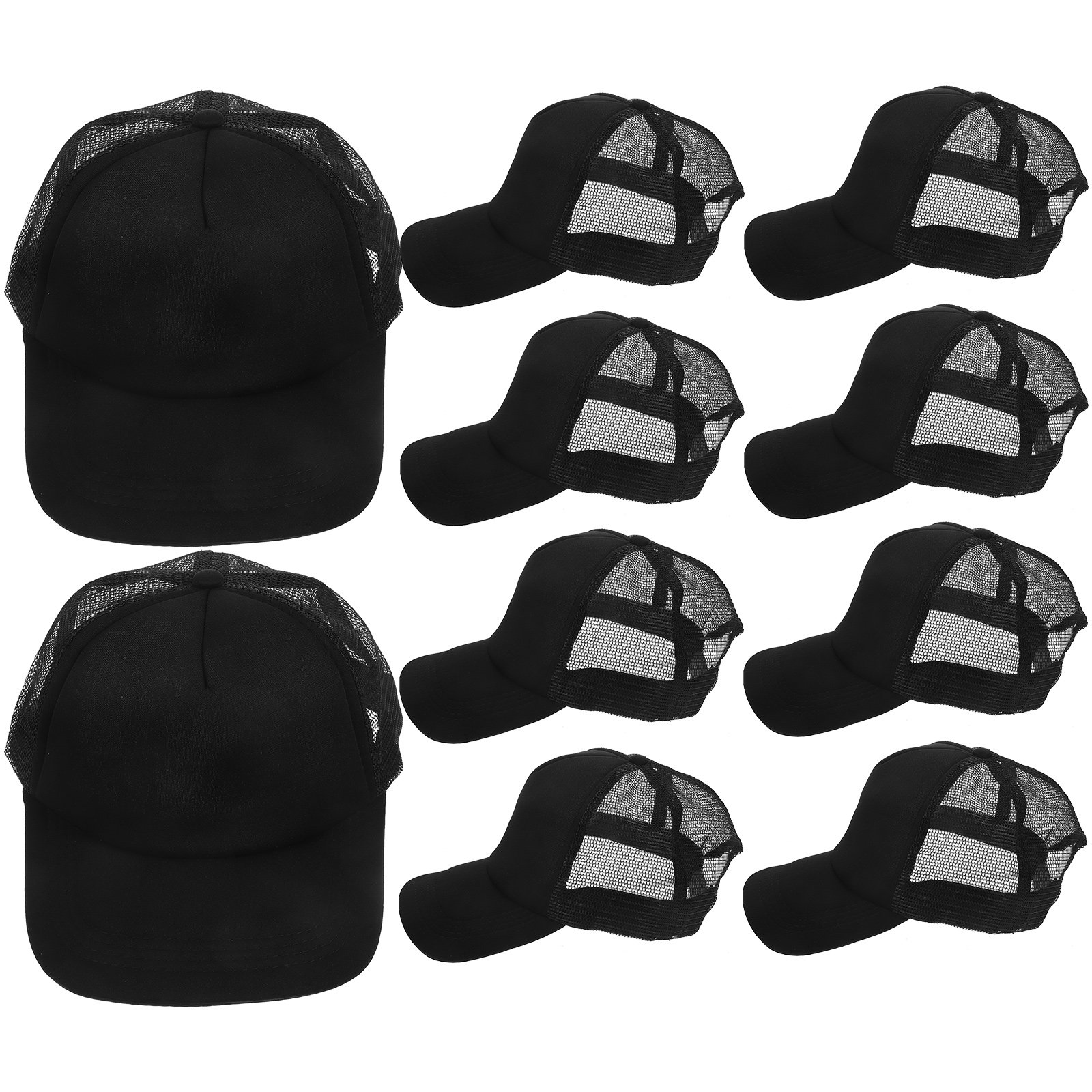 Hat Sublimation Blank - 10Pcs Blank Mesh Baseball Hats for