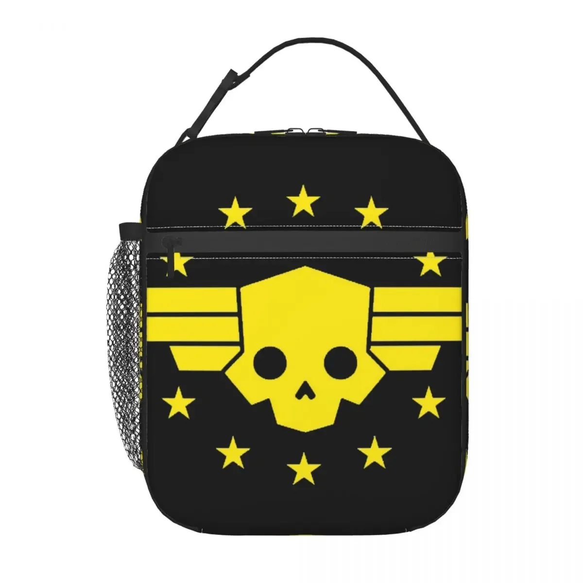 Tote Bag Sublimation - Insulated Lunch Bag Helldivers 2 Game