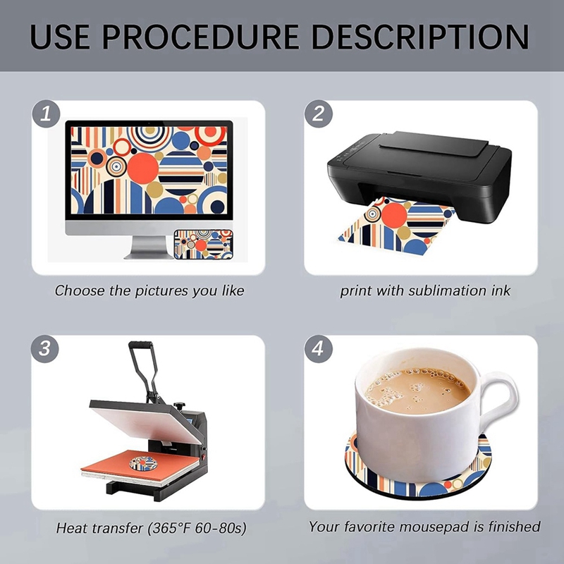 Sublimation Blank Cup Coasters - đánh giá và giá Coaster Sublimation Blank