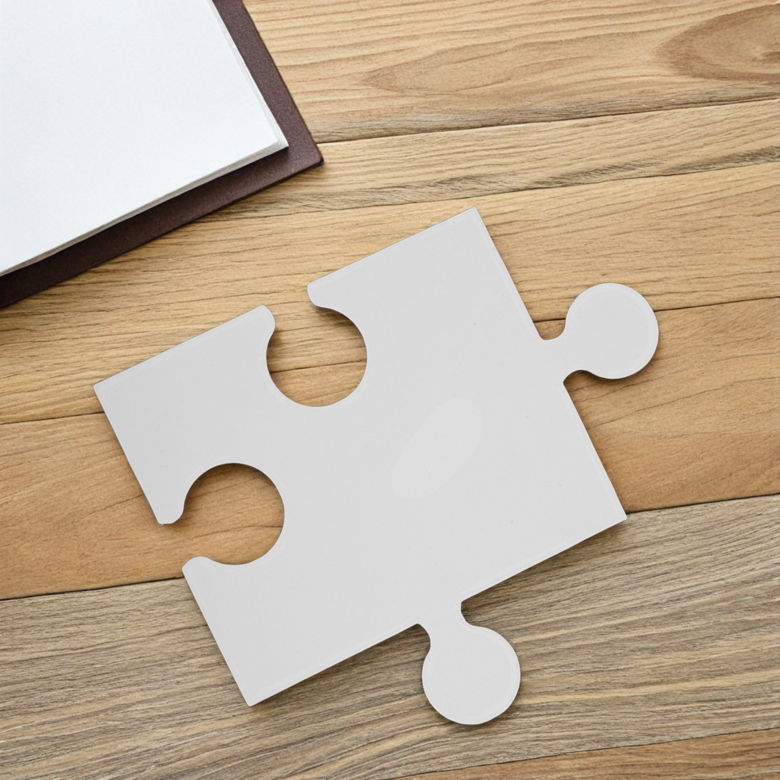 60Pcs Large Blank Puzzle Piece - đánh giá và giá Puzzle Blank White
