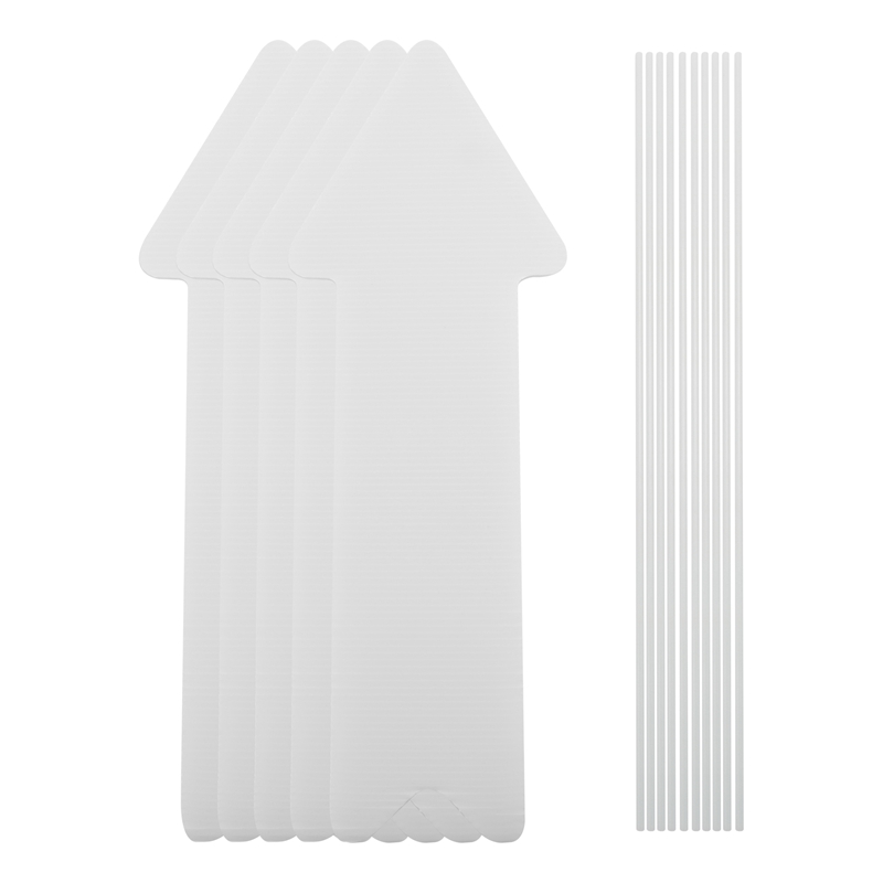 5 Pack White Blank Wedding Dir - đánh giá và giá Yard Sign Blank