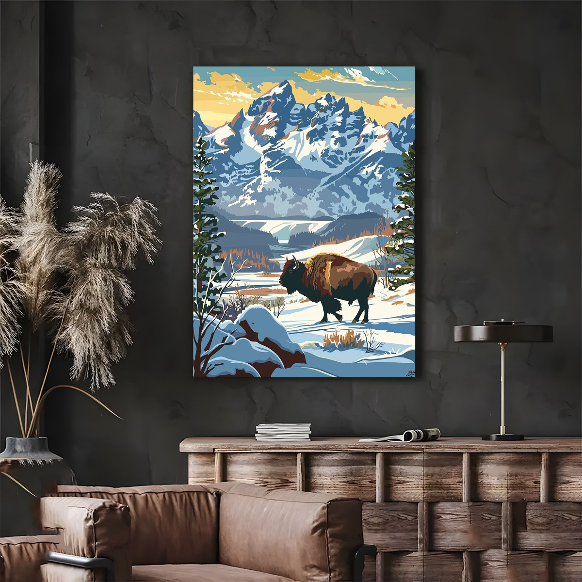 1pc FramelessCanvas Print - Bi - đánh giá và giá Canvas Wrap Ready