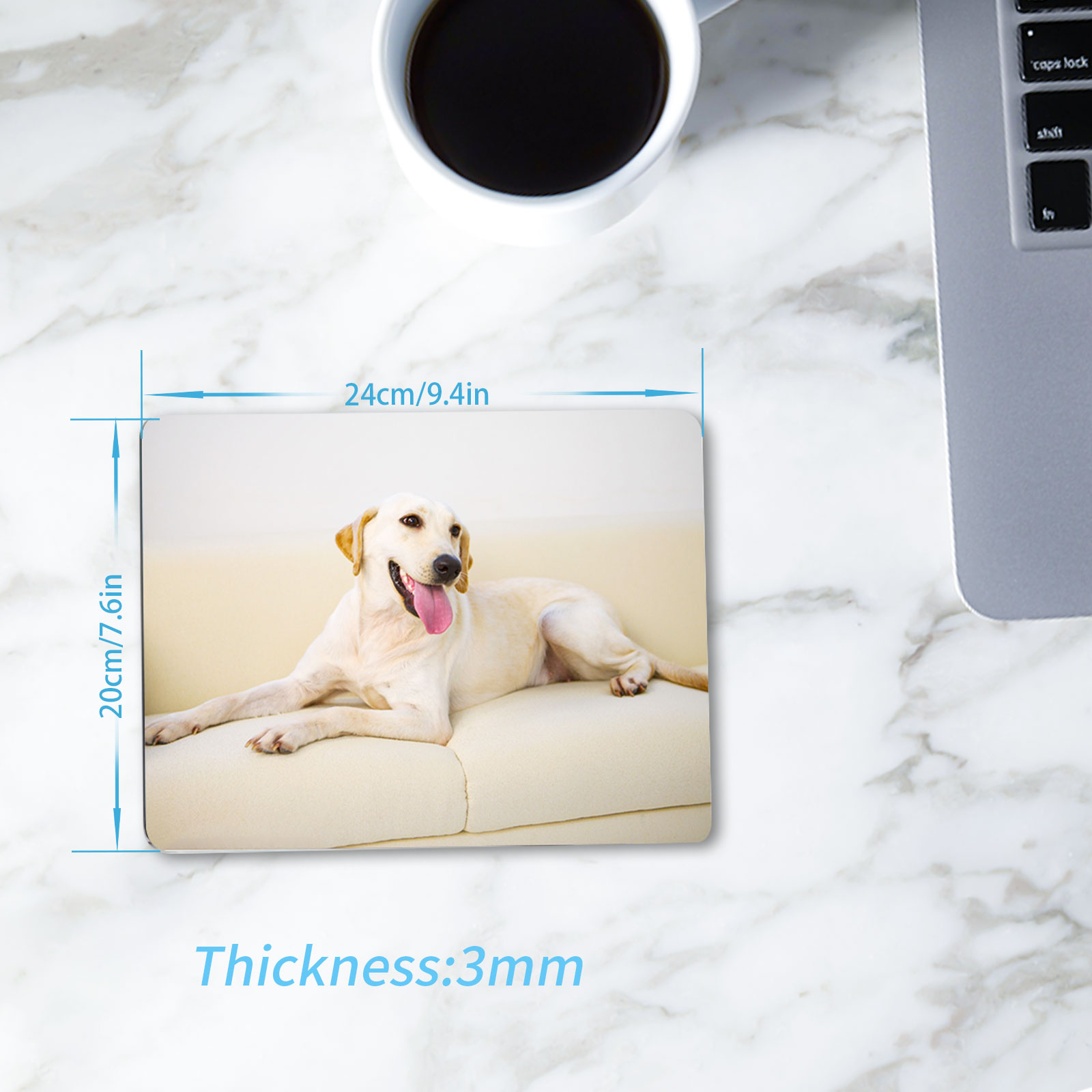 8pcs Sublimation Mouse Pad Bla - đánh giá và giá Mouse Pad Blank Sublimation