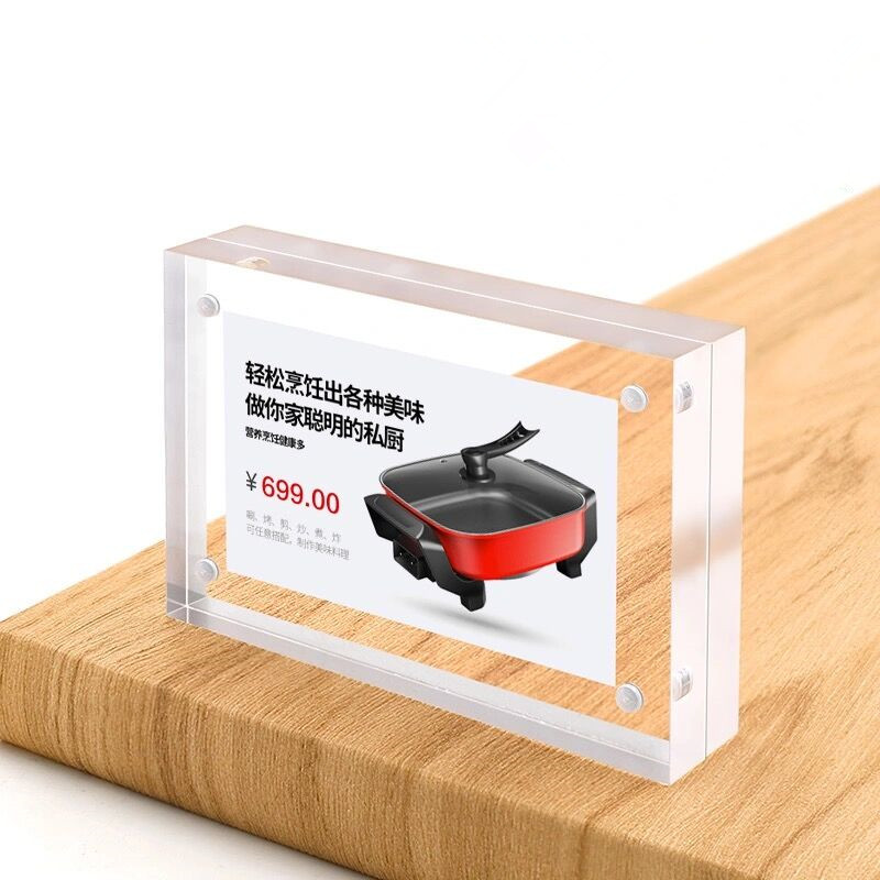5 PCS 90x55mm Magnetic Acrylic - đánh giá và giá Photo Acrylic Block