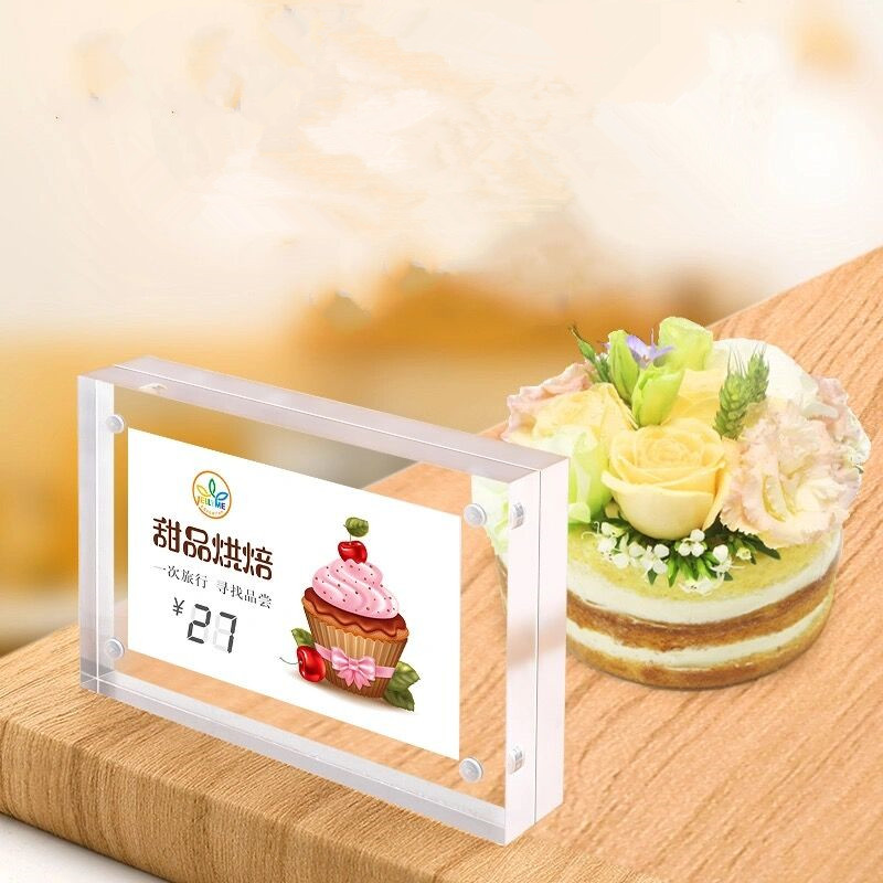 5 PCS 90x55mm Magnetic Acrylic - đánh giá và giá Photo Acrylic Block