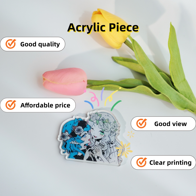 1pc Custom Double-Layer Acryli - đánh giá và giá Photo Acrylic Block