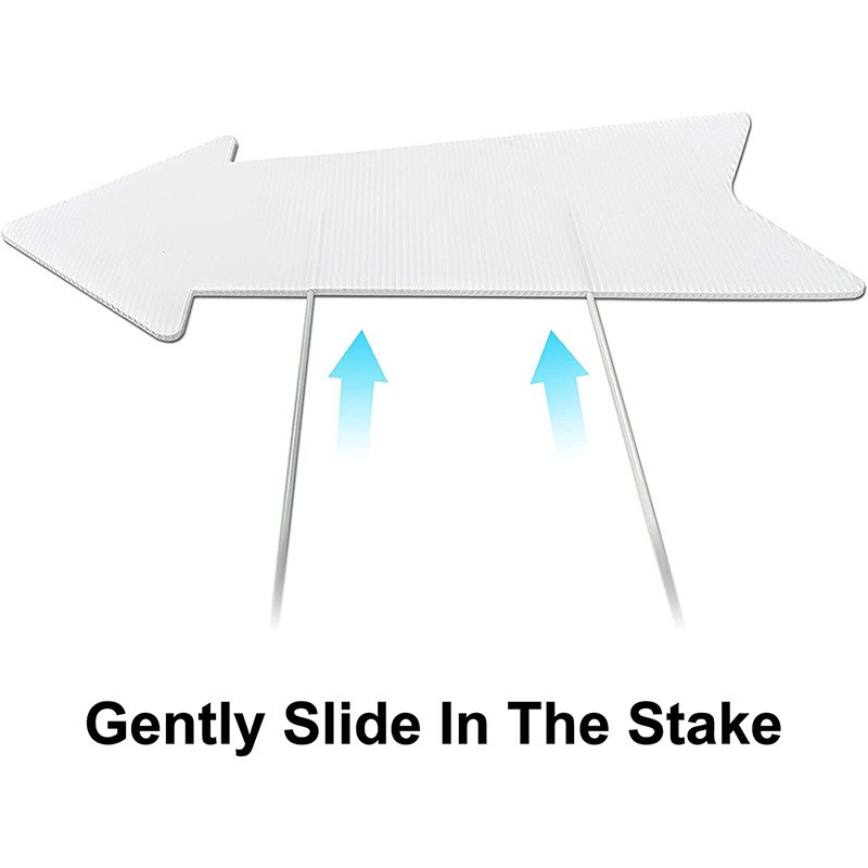 Blank Arrow Signs with Stakes  - đánh giá và giá Yard Sign Blank