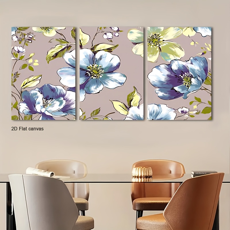Frameless Canvas 2D Flat, 3pcs - đánh giá và giá Canvas Wrap Ready
