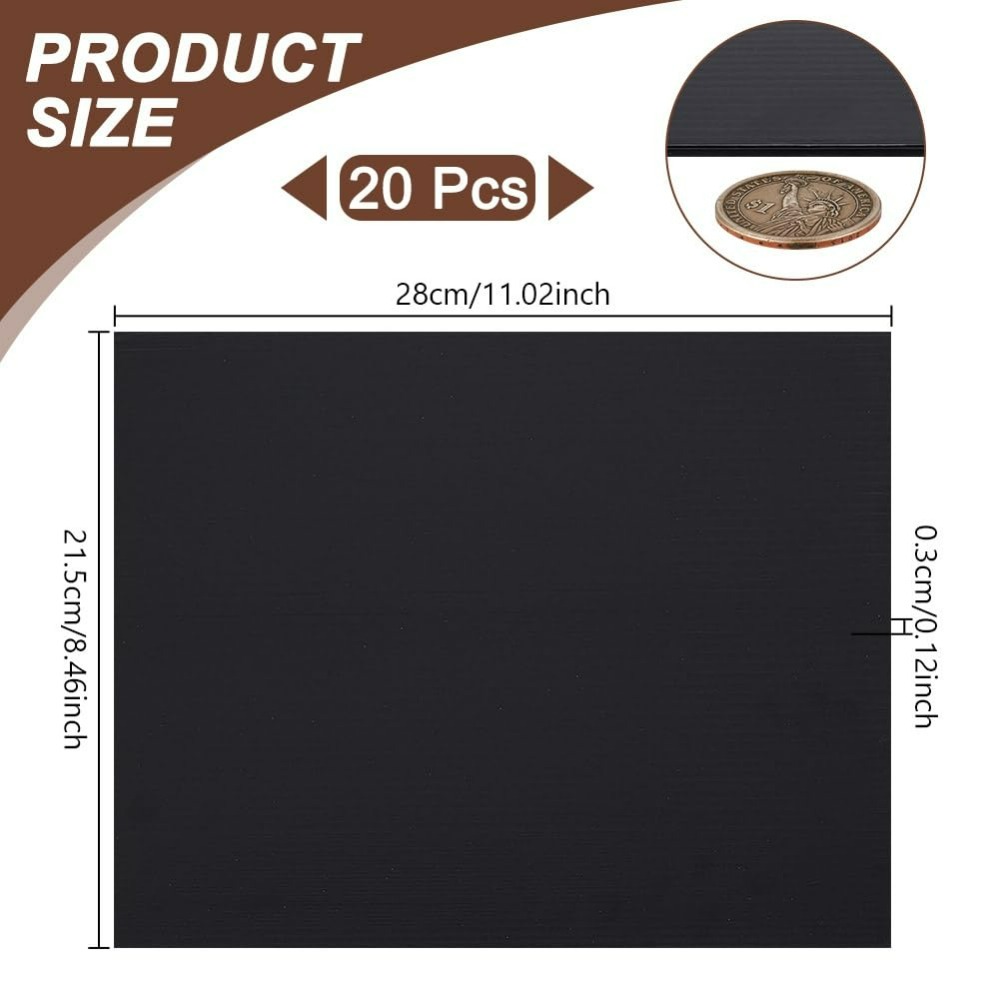 20 Sheets Corrugated Plastic S - đánh giá và giá Yard Sign Blank