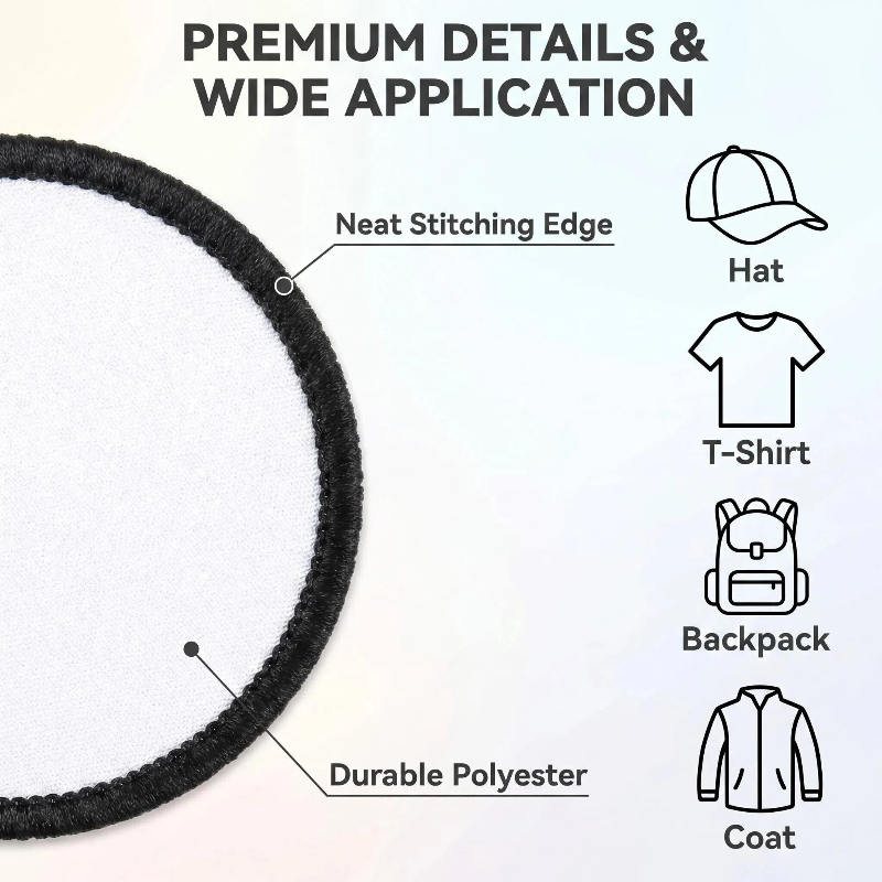 40 PCs Sublimation Patches Clo - đánh giá và giá Hat Sublimation Blank
