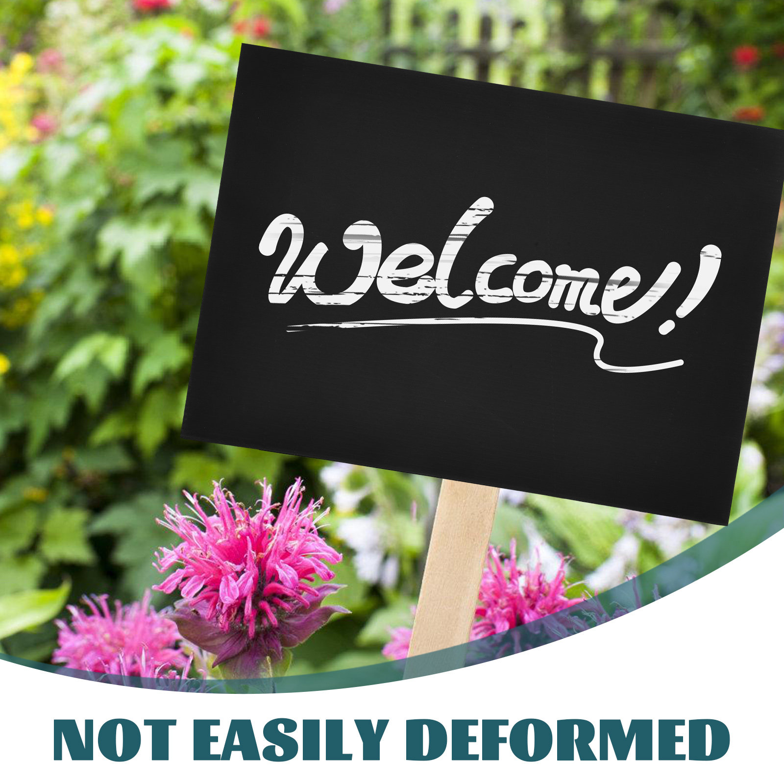 2Pcs Matte Black Blank Yard Si - đánh giá và giá Yard Sign Blank