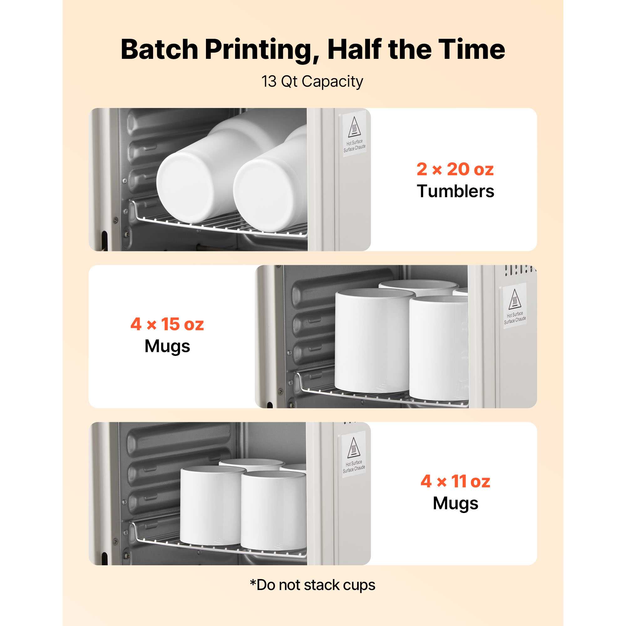 SucceBuy Sublimation Oven Mach - đánh giá và giá Sublimation Mug White