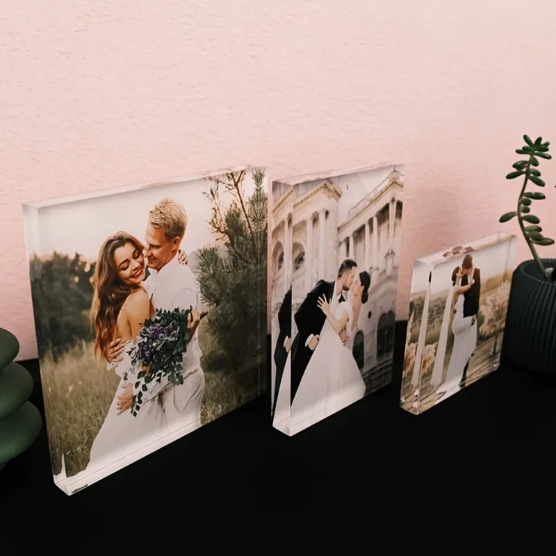 Custom Acrylic Anniversary Pho - đánh giá và giá Photo Acrylic Block
